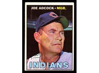 1967 Topps Basball #563 Joe Adcock ~ Indians Manager