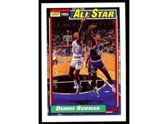 1992 Topps Basketball Dennis Rodman All-star #117 Detroit Pistons HOF