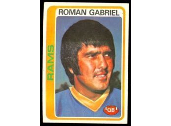 1978 Topps Football Roman Gabriel #409 Los Angeles Rams