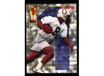 1996 Fleer Football Marvin Harrison Rookie Card