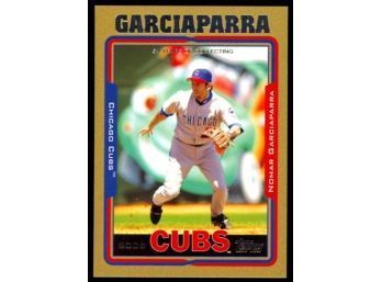 2005 Topps Baseball Nomar Garciaparra Gold /2005 #505 Chicago Cubs
