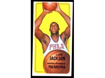 1970-71 Topps Basketball #33 Luke Jackson ~ 76ers