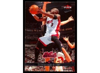 2006 Fleer Ultra Basketball Dwayne Wade #83 Miami Heat HOF