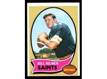 1970 Topps Football Bill Kilmer