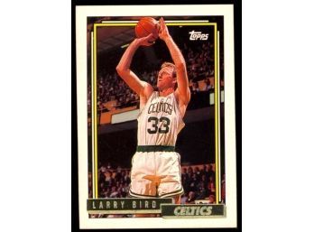 1992 Topps Gold Basketball Larry Bird #1 Boston Celtics HOF