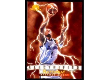 1996 Skybox Basketball Anfernee 'penny' Hardaway Electrified #292 Orlando Magic