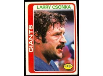 1978 Topps Football Larry Csonka #25 New York Giants