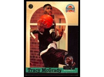 1997 Score Board AccuRate Basketball Tracy McGrady Rookie Card #3