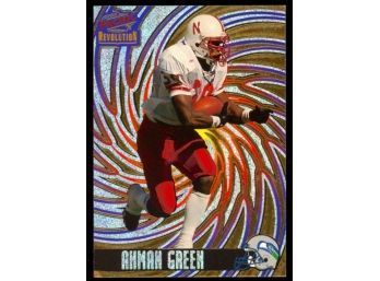 19998 Pacific Revolution Football Ahman Green Rookie Card #131 Seattle Seahawks RC