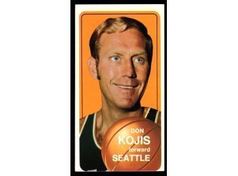 1970-71 Topps Basketball #136 Don Kojis ~ Supersonics