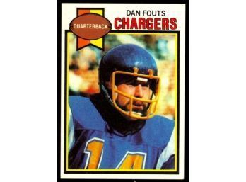 1979 Topps Football Dan Fouts #387 San Diego Chargers Vintage HOF