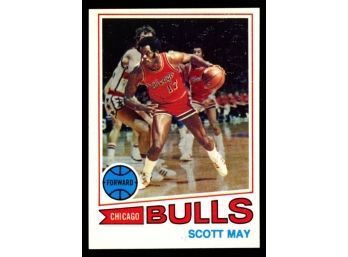 1977-78 Topps Basketball #36 Scott May Rookie Card
