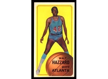 1970-71 Topps Basketball #134 Walt Hazzard ~ Hawks
