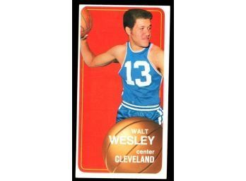 1970-71 Topps Basketball #55 Walt Wesley ~ Cavilers