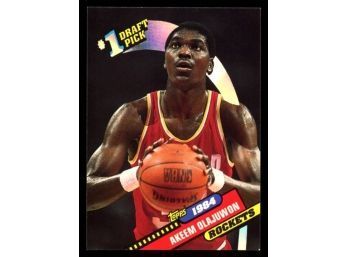 1993 Topps Archives Basketball ~ Akeem Olajuwon 1984 #1 Draft Pick