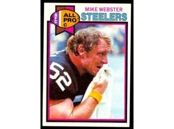 1979 Topps Football Mike Webster All-pro #194 Pittsburgh Steelers HOF