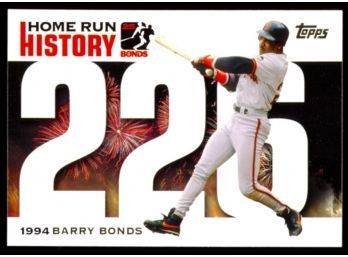 2005 Topps Baseball Barry Bonds Home Run History 226 #BB226 Pittsburgh Pirates