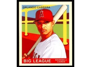 2007 Upper Deck Goudey Baseball Orlando Cabrera #168 Los Angeles Angels