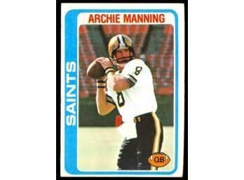 1978 Topps Football Archie Manning #173 New Orleans Saints