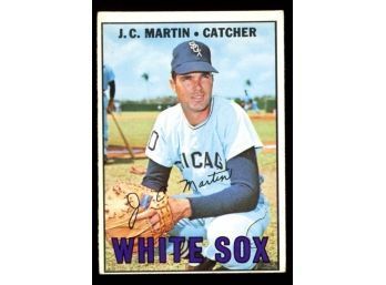 1967 Topps Baseball #538 J.C. Martin ~ White Sox