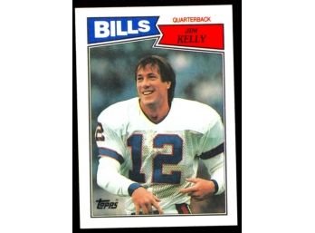 1987 Topps Football Jim Kelly Rookie Card #362 Buffalo Bulls RC HOF