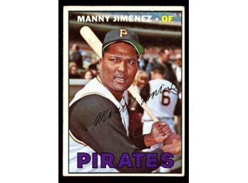 1967 Topps Baseball #586 Manny Jimenez ~ Pirates
