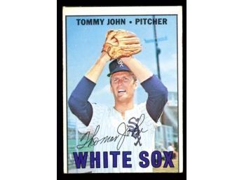 1967 Topps Baseball #609 Tommy John ~ White Sox