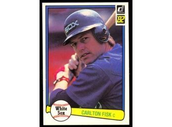 1982 Donruss Baseball Carlton Fisk #495 Chicago White Sox HOF