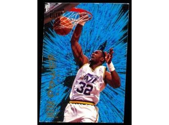 1994 Fleer Ultra Basketball Karl Malone Ultra Power #5 Utah Jazz HOF