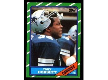 1986 Topps Football Tony Dorsett