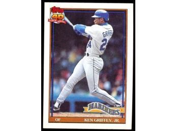 1991 Topps Baseball Ken Griffey Jr #790 Seattle Mariners HOF