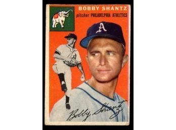 1954 Topps Baseball #21 Bobby Shantz ~ Athletics
