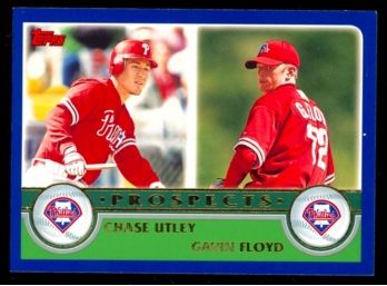 2003 Topps Baseball Chase Utley Gavin Floyd Prospects #682 Philadelphia Phillies