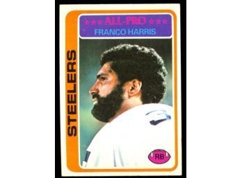 1978 Topps Football Franco Harris All-pro #500 Pittsburgh Steelers