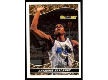 1993 Topps Black Gold Basketball Anfernee 'penny' Hardaway Rookie Card #19 Orlando Magic RC