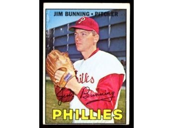 1967 Topps Baseball #560 Jim Bunning ~ Phillies