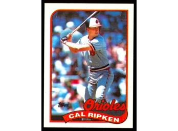 1989 Topps Baseball Cal Ripken Jr #250 Baltimore Orioles HOF