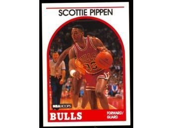 1989 NBA Hoops Scottie Pippen #244 Chicago Bulls HOF