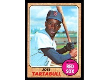 1968 Topps Baseball #555 Jose Tartabull ~ Red Sox