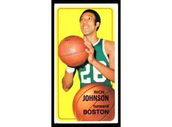 1970-71 Topps Basketball #102 Rich Johnson ~ Celtics
