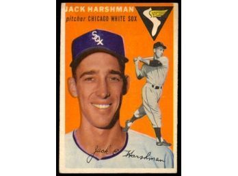 1954 Topps Baseball Jack Harshman #173 Chicago White Sox