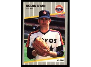 1989 Fleer #368 Nolan Ryan