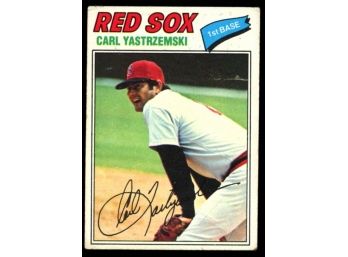 1977 Topps Carl YASTRZEMSKI BOSTON RED SOX