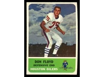 1962 Fleer #54 Don Floyd