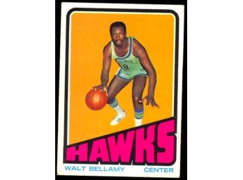 1968 Topps Basketball Walt Bellamy #97 Atlanta Hawks