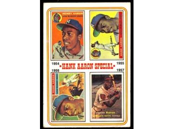 1974 Topps Baseball Hank Aaron Special #2 HOF