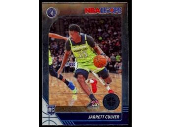 2019-20 NBA Hoops Premium Stock Basketball Jarrett Culver Rookie Card #203 Minnesota Timberwolves RC