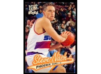 1996-97 Fleer Ultra Basketball Steve Nash Rookie Card #87 Phoenix Suns RC HOF