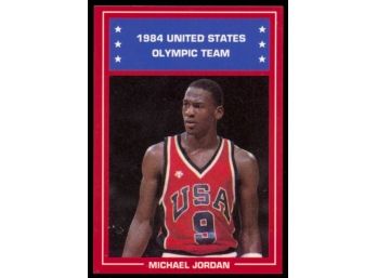 1984 United States Olympic Team Michael Jordan Rookie Card