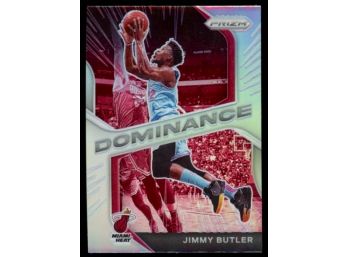 2020-21 Prizm Basketball Jimmy Butler Dominance Silver Prizm #10 Miami Heat